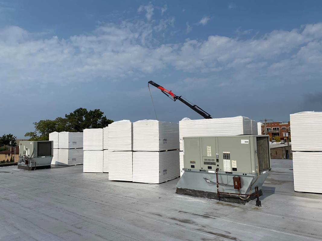 flat commercial roofing