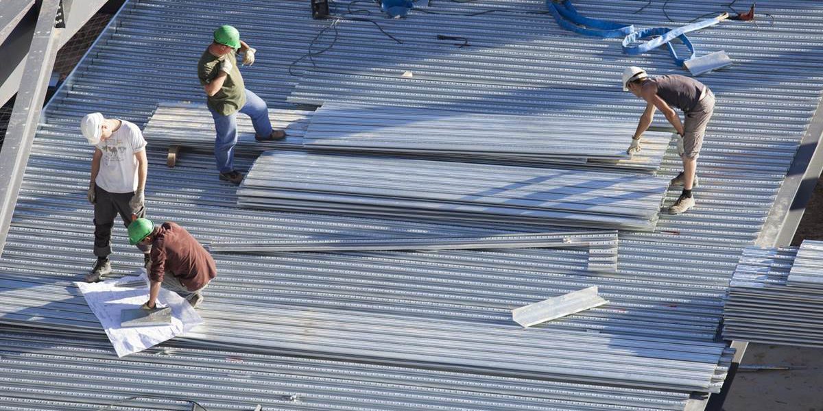 metal-flat-roof-construction-Franklin-Park