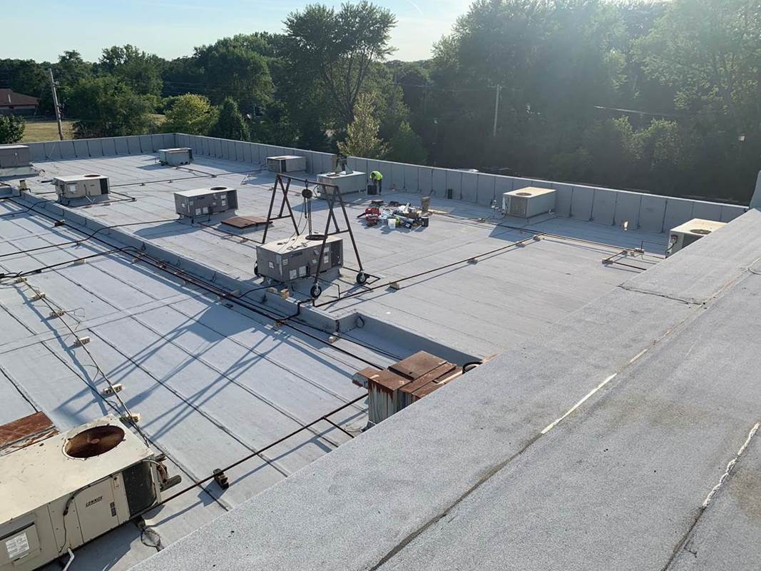 insulating-a-flat-roof-Franklin-Park-service
